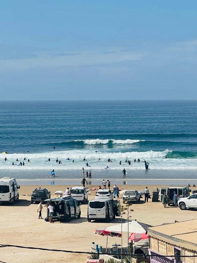 Darna Surf House Anza Apartment Agadir Bagian luar foto