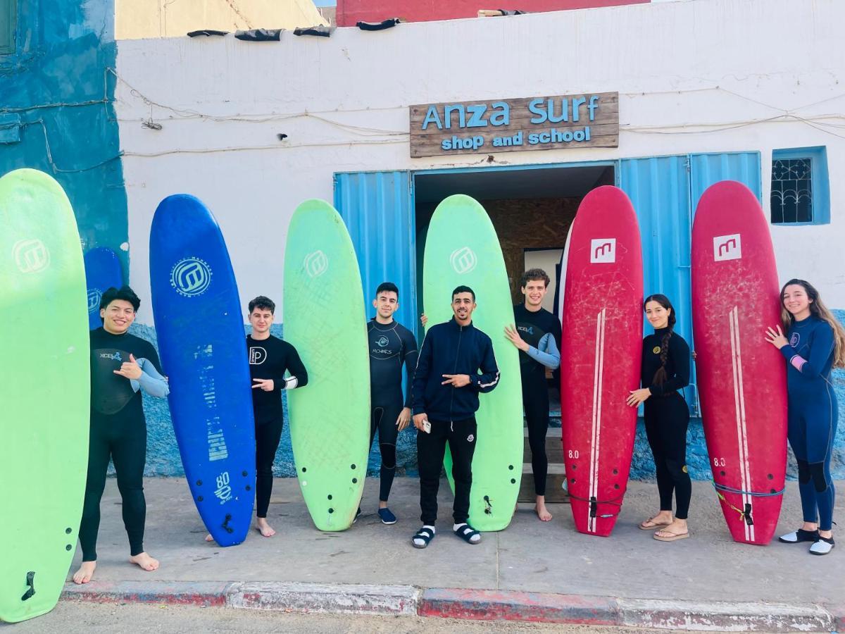 Darna Surf House Anza Apartment Agadir Bagian luar foto